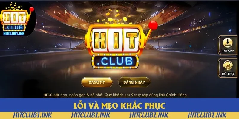 Lỗi và mẹo khắc phục